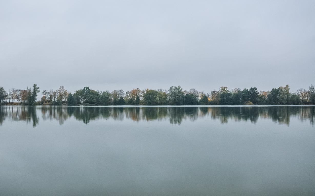 herbstliche Spiegelung